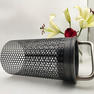 round hole stainless steel perforated tube