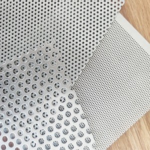 Hampang Steel jeung Galvanized na Stainless Steel Perforated Metal