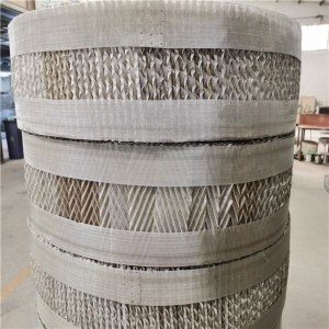 Imballaggio in garza di rete metallica con filtro per aria e liquido Imballaggio strutturato in metallo