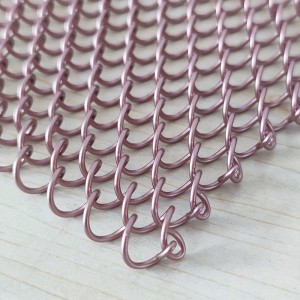 Decorative Chain Link Ring Metal Mesh