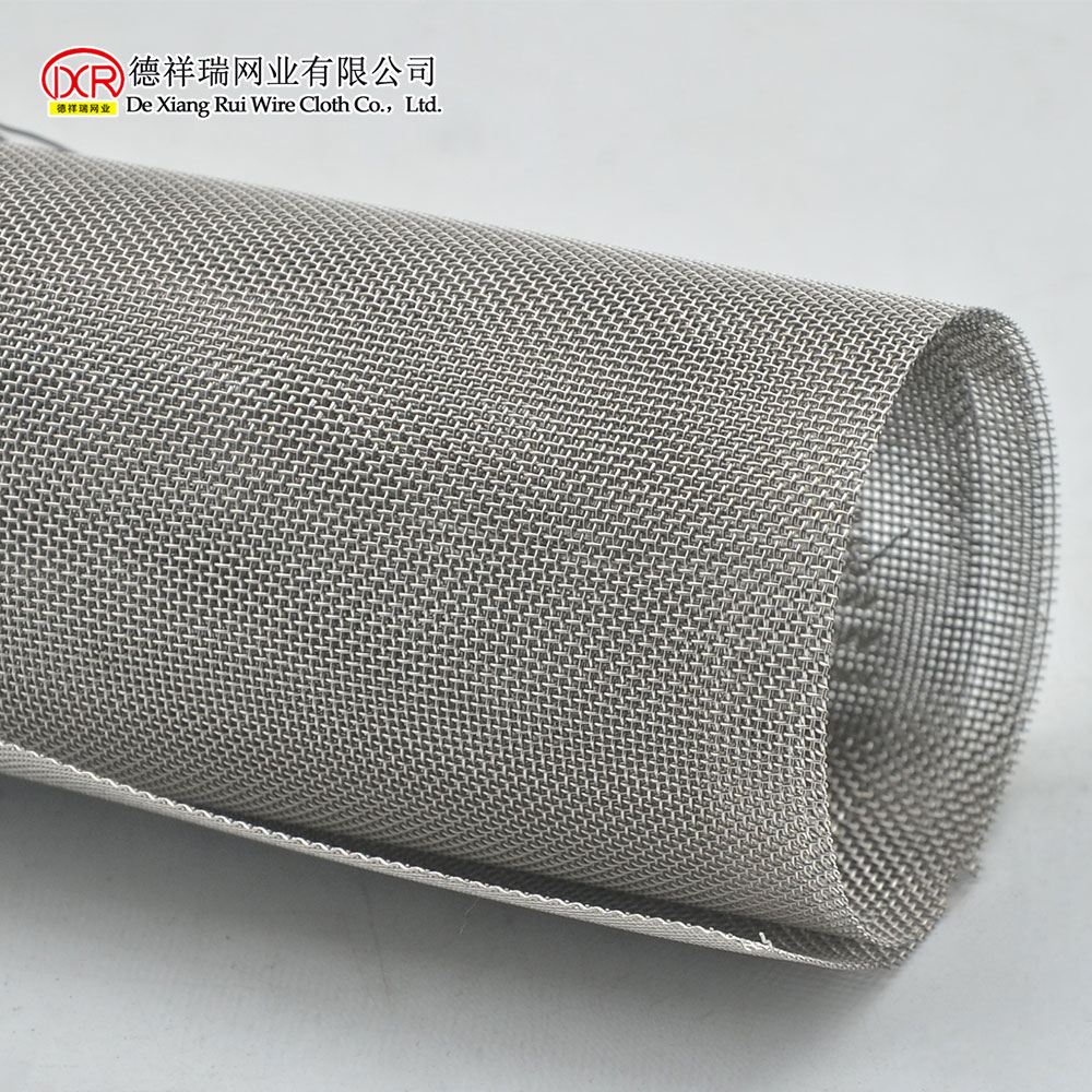 High Performance Stainless Steel Screen Wire Mesh - 202, 304, 316 Stainless Steel Plain Woven Wire Mesh for Filter and Papermaking – DXR