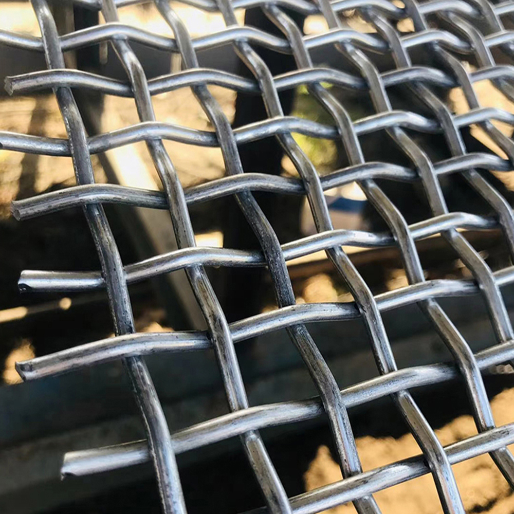 OEM/ODM China Mesh Screen Sizes - stainless steel crimped wire mesh for Coal mine screen – DXR