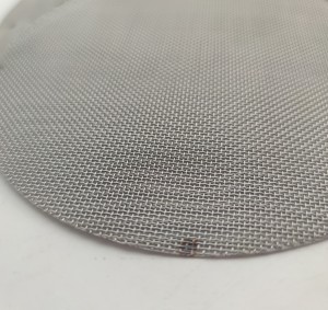 10 Micron Round Stainless Steel Screen Filter Mesh Disc