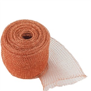 filtro in rete metallica lavorata a maglia in acciaio inossidabile / rame