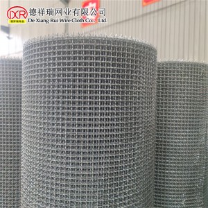 Architectural Square Stainless Steel Crimped Mining Wire Mesh /Vibrating Screen Mesh