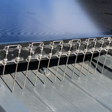 Stainless Steel Solar Panel Bird Proofing Bird Guard Adjustable Spikes Featured Image