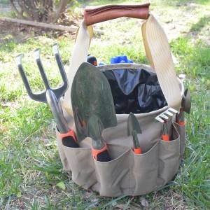 Garden Tool Set, 10 Piece Cast-Aluminum Heavy Duty Gardening Kit