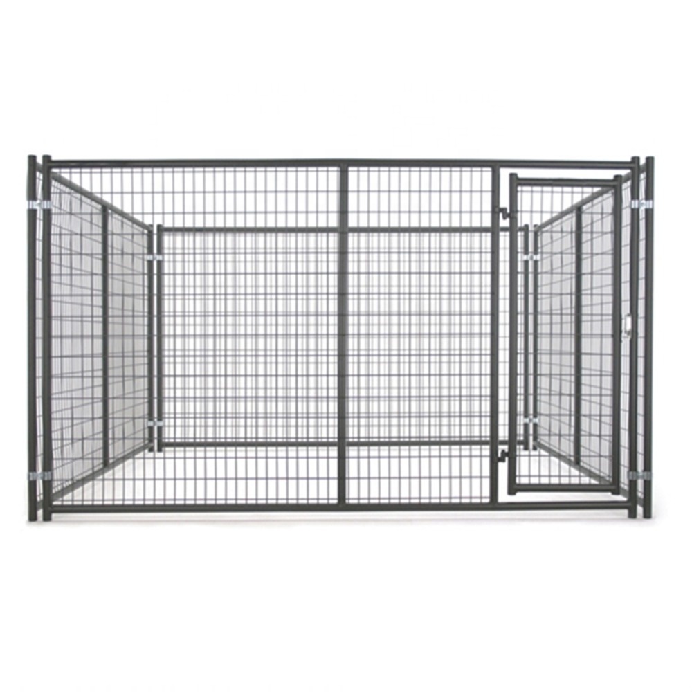 OEM/ODM China Outside Dog Cage - Heavy Duty Iron Fence kennels for sale – JINSHI
