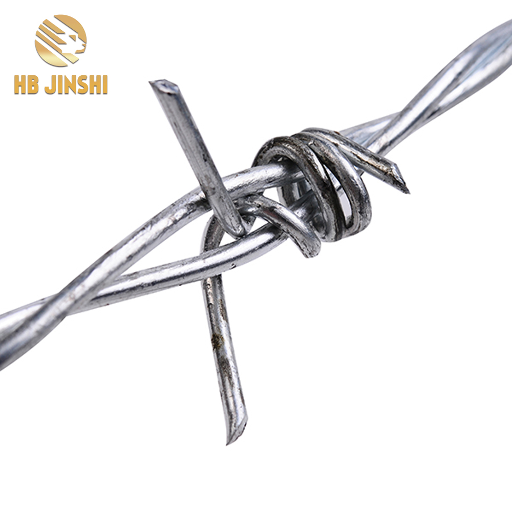 Big Discount Cattle Livestock Panels - 2.5mm 2.0mm  Galvanized double strand Barbed Wire Manufacture – JINSHI