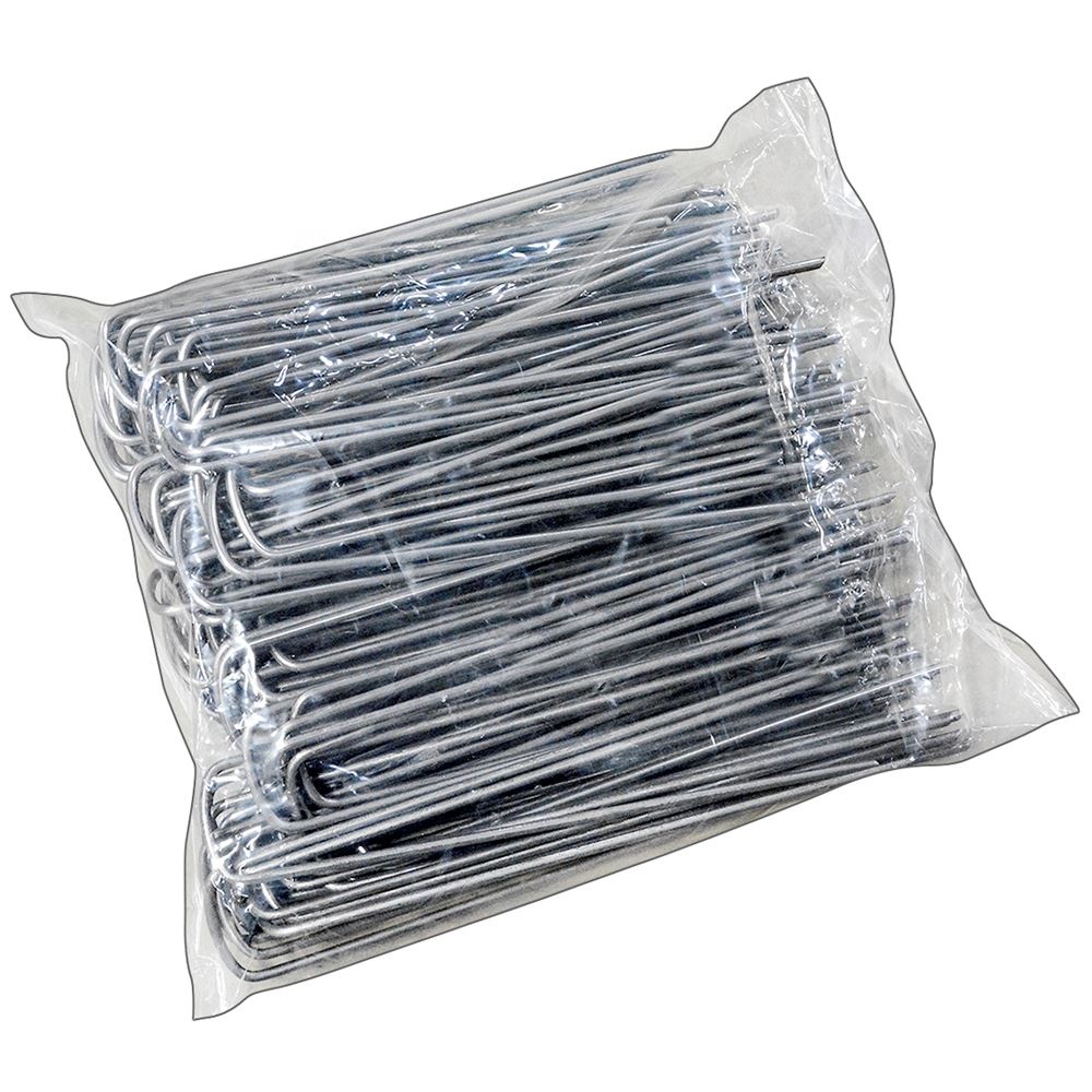 6inch long Turf Nails Hot-dipped Galvanized Metal Sod Staples