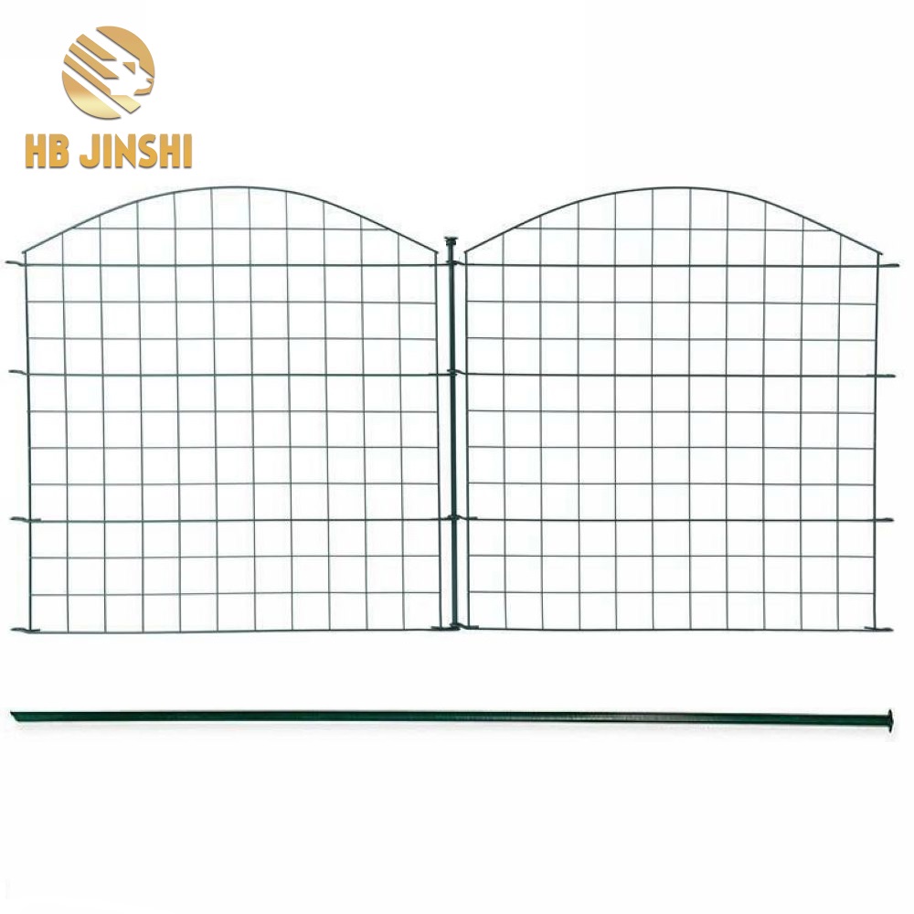 650 x 710 mm Powder Coated Green Color Garden Pond Fence