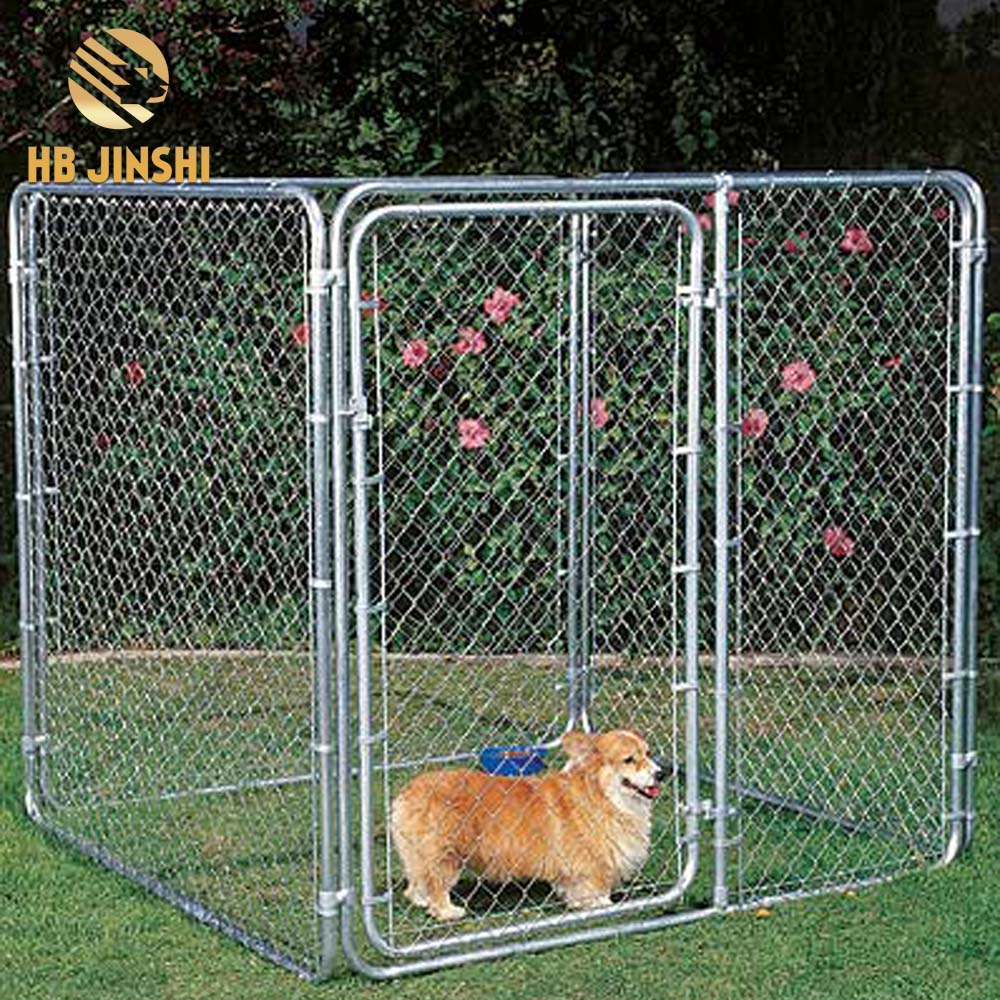 Chinese wholesale Large Kennel - Cheap price Pet Gazebo Outdoor Dog Kennel with Reversible Cover manufacture – JINSHI