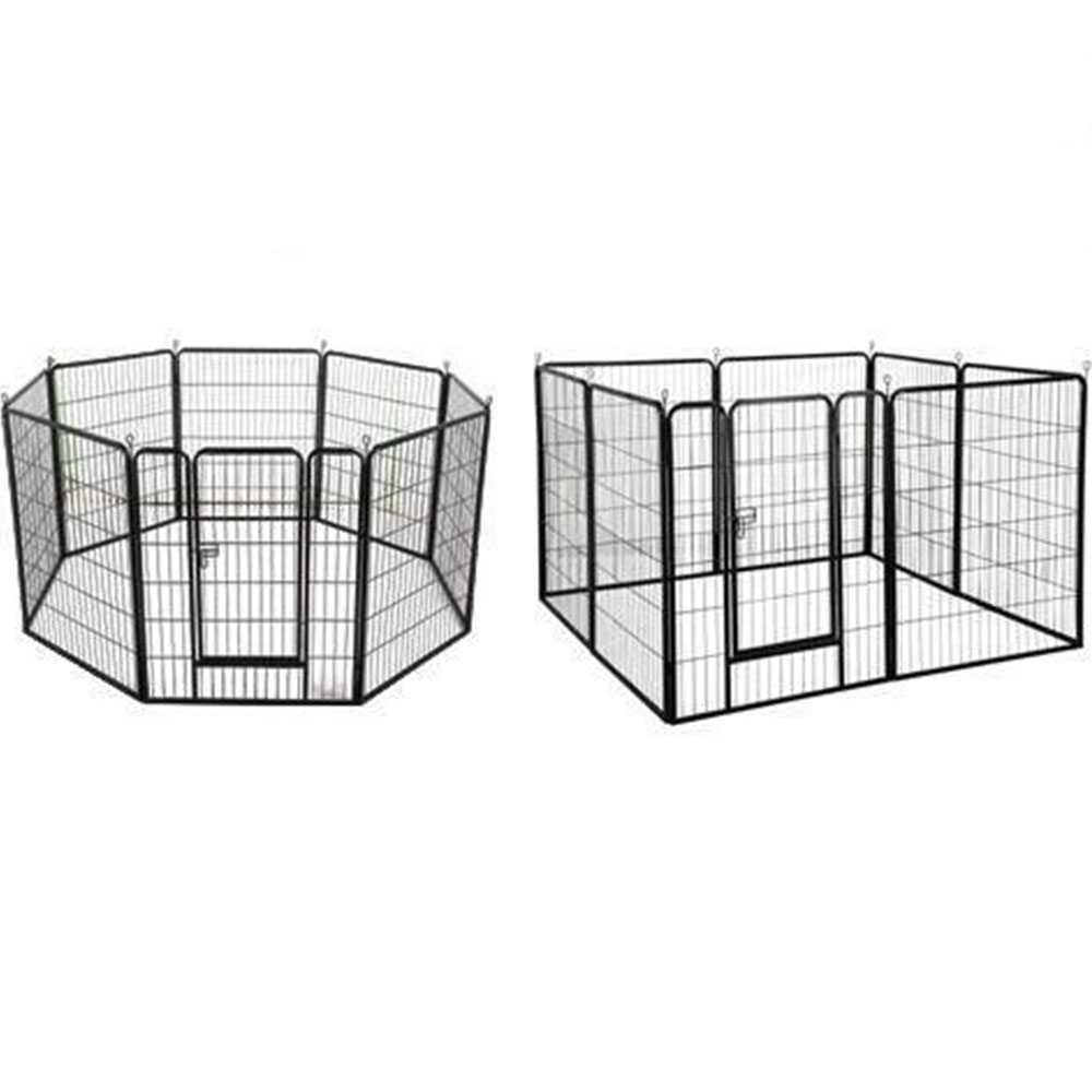 Movable Pet Exercise Cage Kennel  puppy playpen dog pen