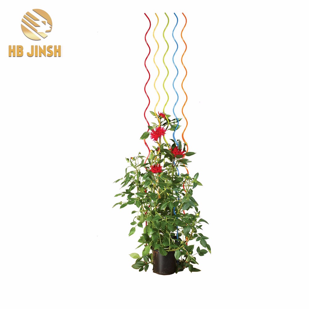 6 mm 1.6m powder coated Tomato spiral plant support Tomato SUPPORT