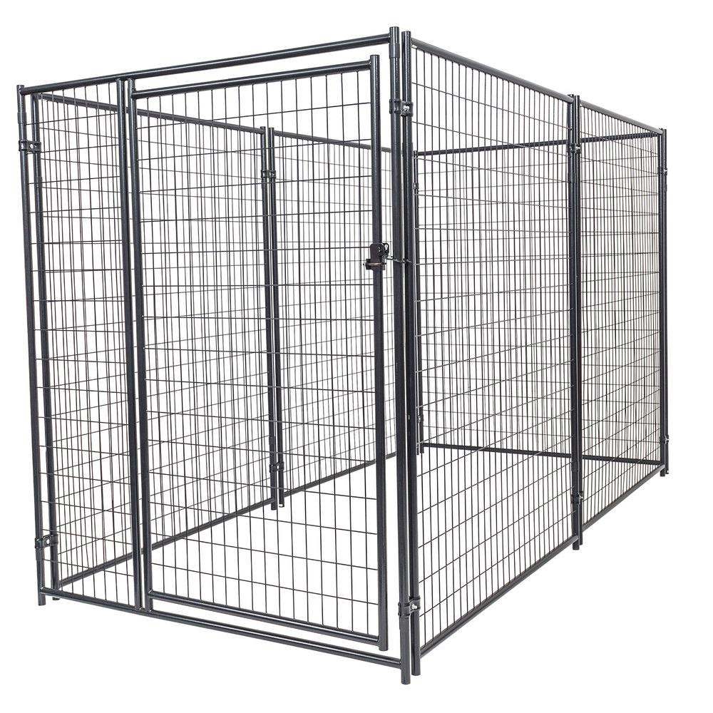 Professional China Cage Dog - Kennel Kit Pets Dog Fence Welded Wire Waterproof Cover Galvanized Steel – JINSHI