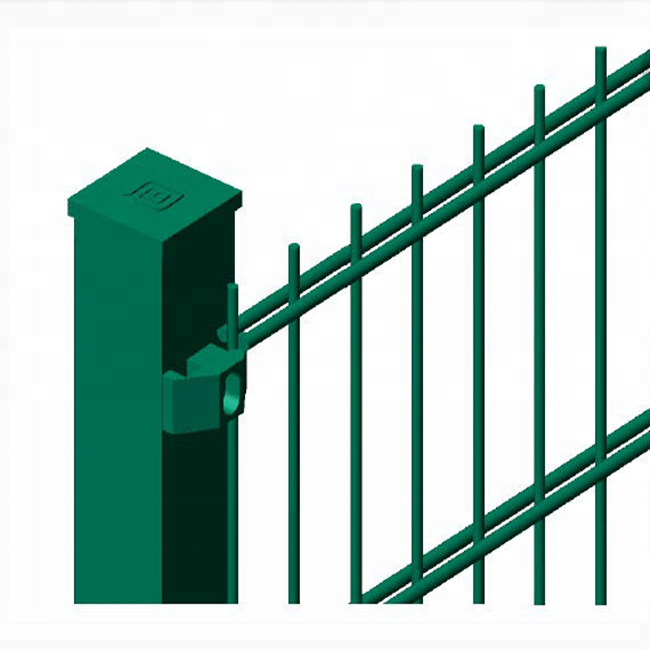 6/5/6mm 1230mm high galvanized Double stick mats Doppelstabmatte double bar mat DoublePanel Fence