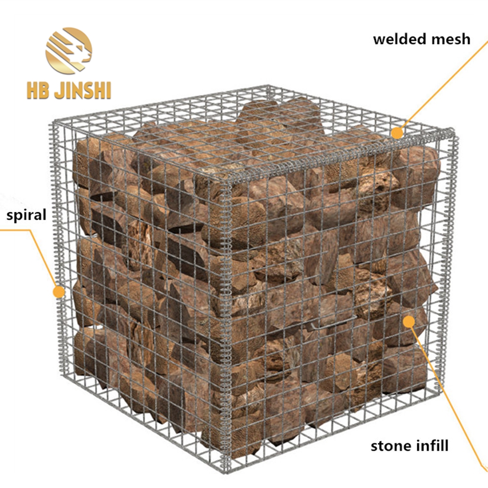 Factory Supply Rock Cage - Gabion Landscaping Wall for Both Reinforcement & Decorations – JINSHI