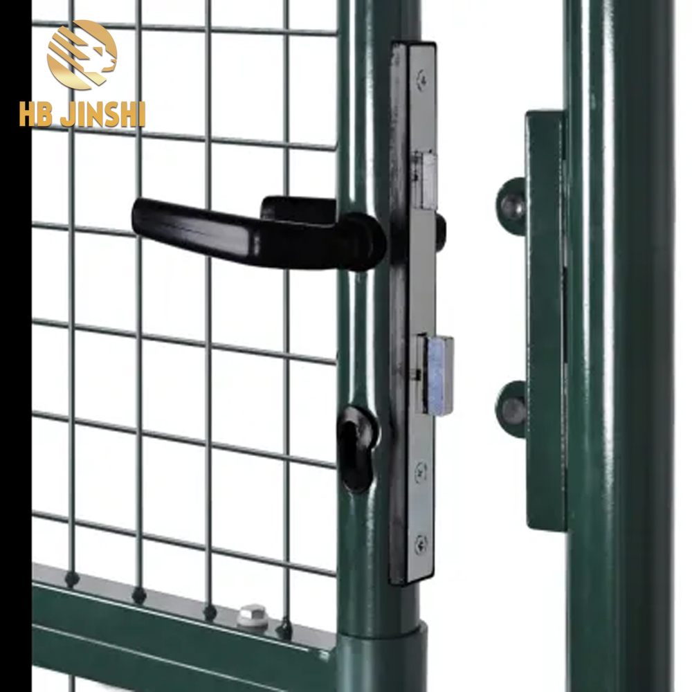 Hebei manufacture manual garden gate powder painted house gate