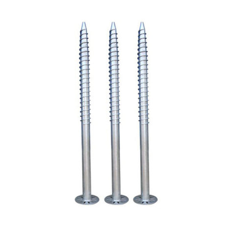 OEM Factory for Square Metal Fence Post - High quality Helical Piles Helix Anchors Ground Screw in anchor – JINSHI