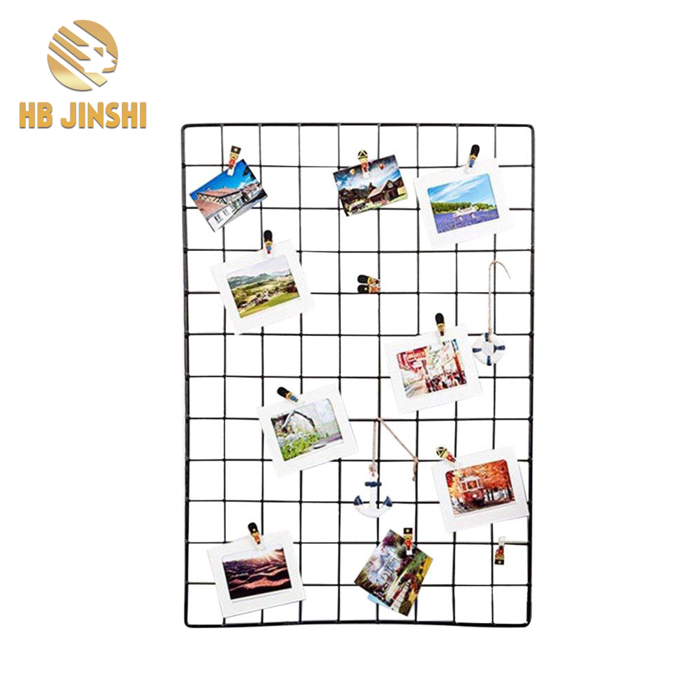 China Manufacturer for Wall Wire Grid Panel - home use wall mesh panel wire grid wall storage hanging display for decoration – JINSHI