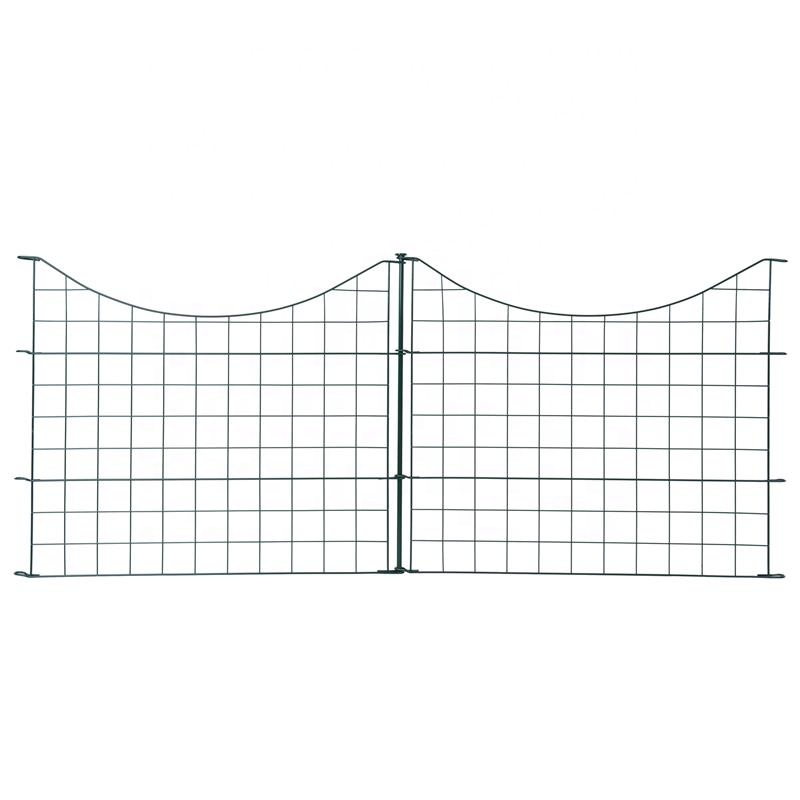 European market portable pvc coated garden pond fence for boundary/camping/pool /streams gate