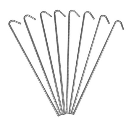 9" Canopy Stake tent stakes metal pegs