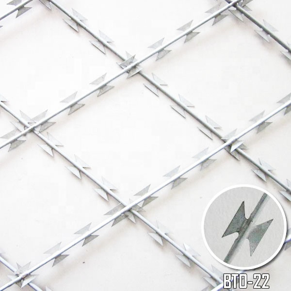 Razor Fencing High Quality Welded Razor Barbed Wire Fence Security Razor Fencing Mesh