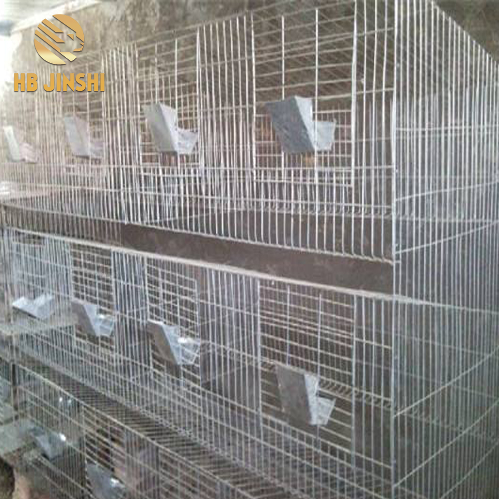 Professional China Cage Dog - Galvanized Wire Mesh Animal Cages Welded Rabbit Cages – JINSHI