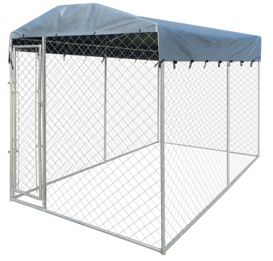 High Quality Dog Kennel - China factory direct chain link dog cage dog kennel wholesale – JINSHI