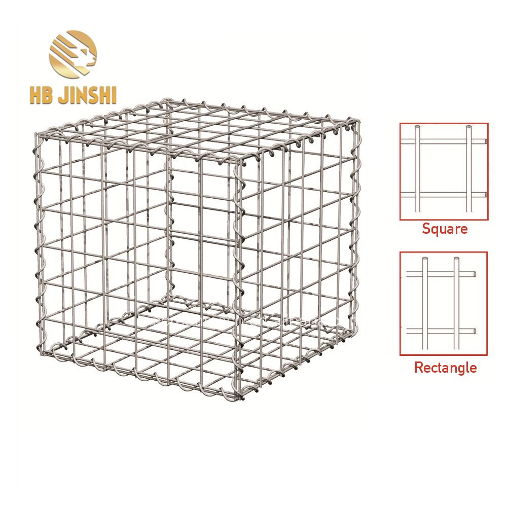 Good quality Gabion Fence - High quality galvanized Gabion Basket with Lids – JINSHI