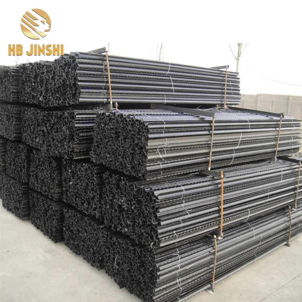 Hot New Products Farm Fence Posts - Good quality steel post black powder coated Y post – JINSHI