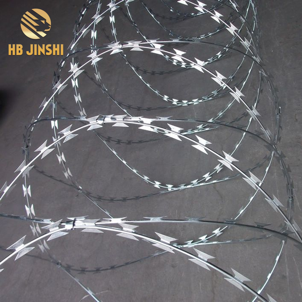 CBT type razor wire China manufacture BTO razor barbed wire