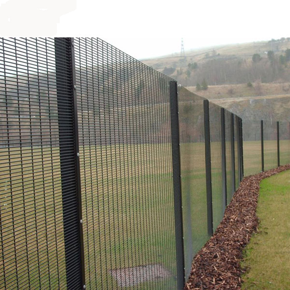 Green coated 358 High security fence