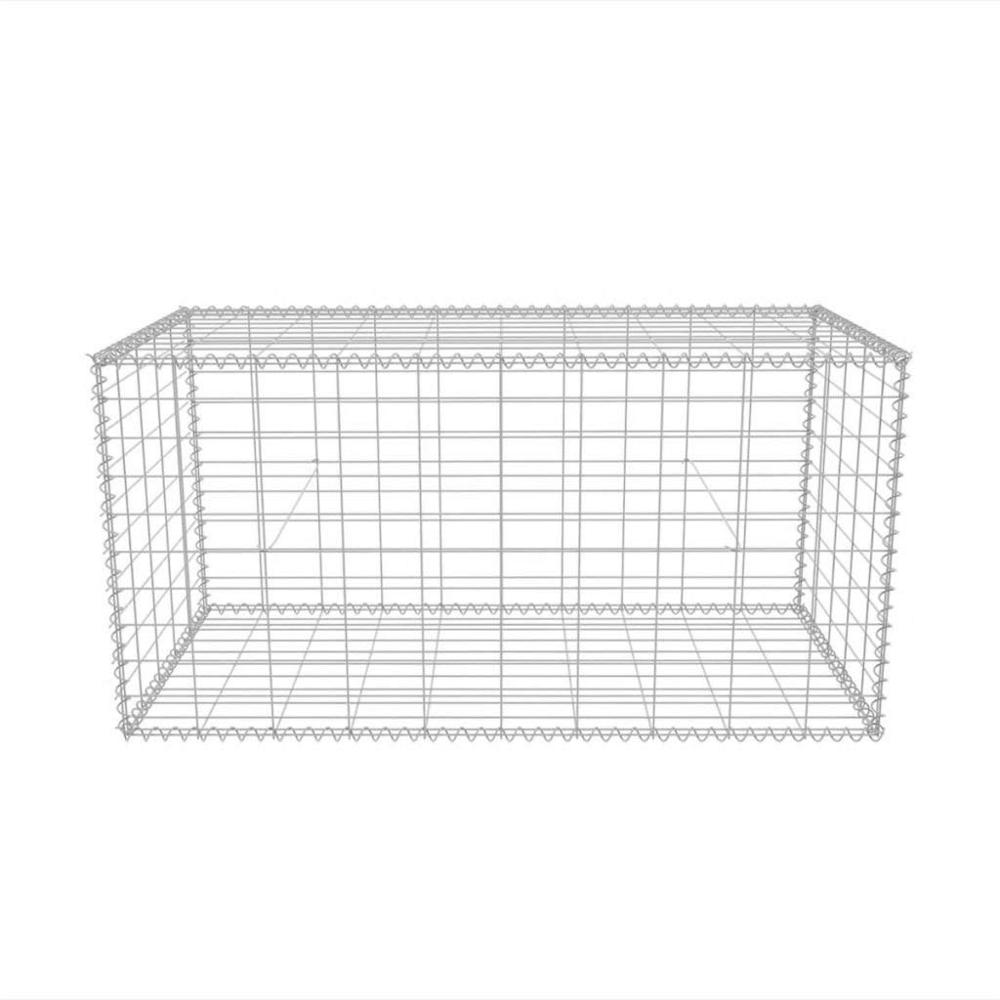Galvanized Stable Landscape Home Farm Weather Proof Gabion Wall With Cover