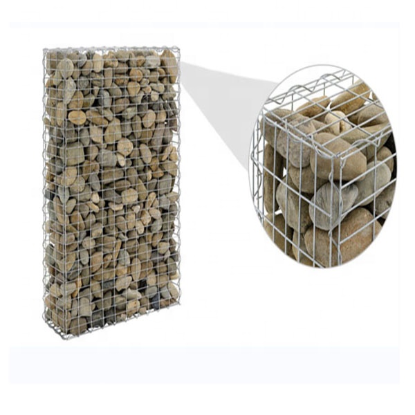 2 x 1 x 1 courtyard stone gabion cage temporary retaining walls Featured Image