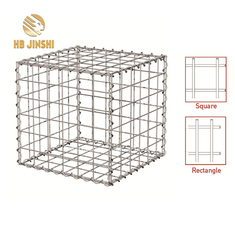 Factory wholesale Gabion - welded stone gabion cage gabion wall gabion fence – JINSHI