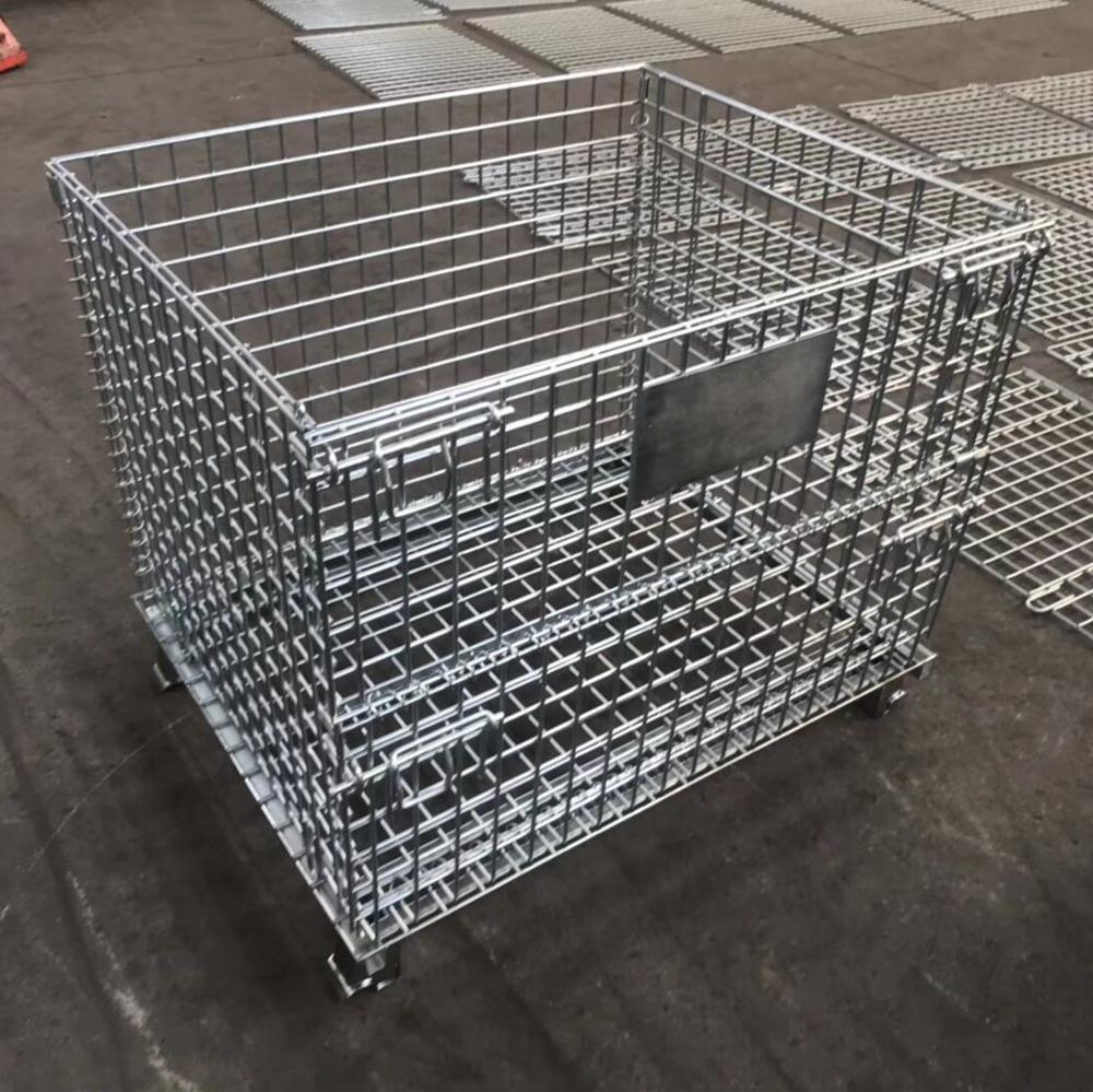 2020 Good Quality Outside Dog Kennels - Metal Container Storage Wire Mesh Cage – JINSHI