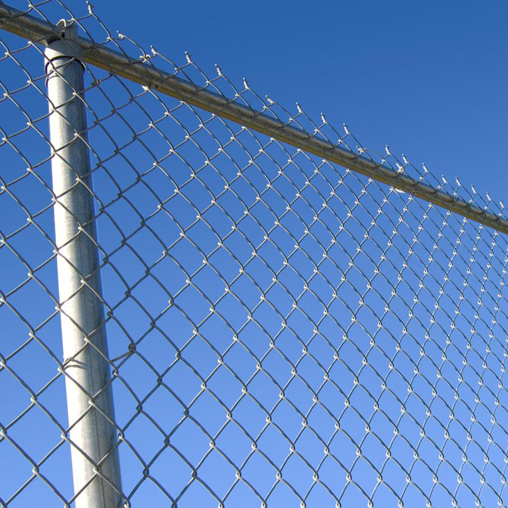 Cheap Galvanized Chain Link Fencing With Tube Frame Diamond Protection Fence
