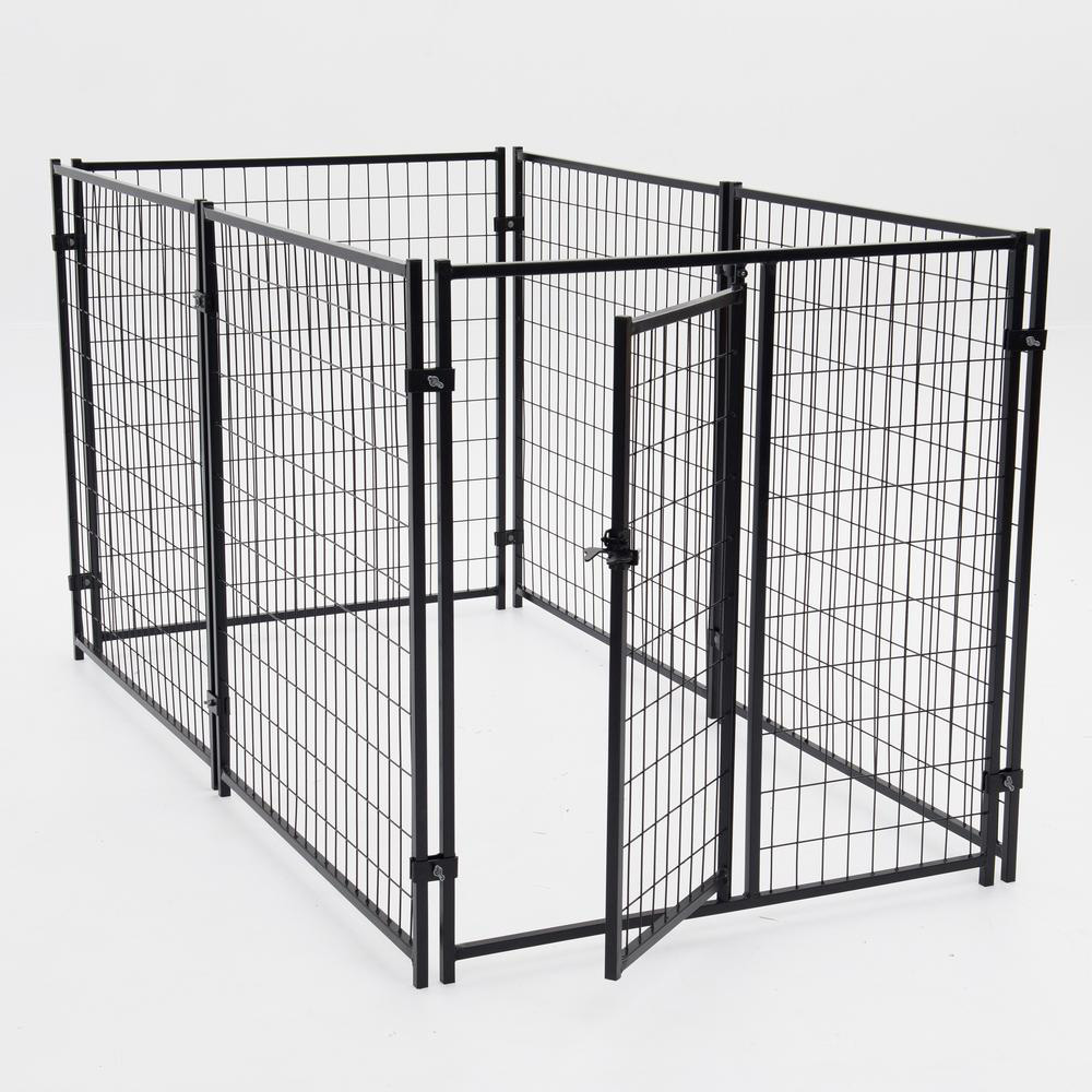 Wholesale Price Dog Cage With Roof - Welded wire Outdoor Large Dog Exercise Pens – JINSHI