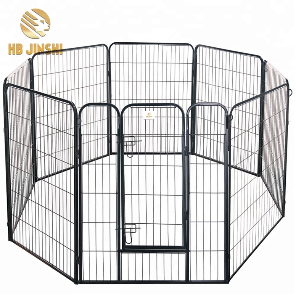2020 China New Design Outdoor Dog Cage - 32'' Heavy Duty Dog Exercise Cage Pet Playpen – JINSHI