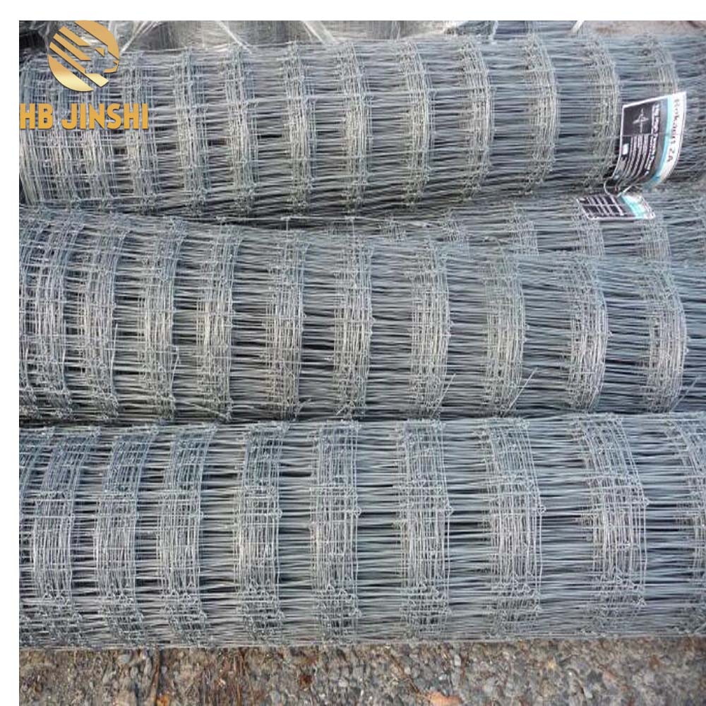 Galvanized 12.5 gauge High-Tensile Fixed Knot Wildlife Fence