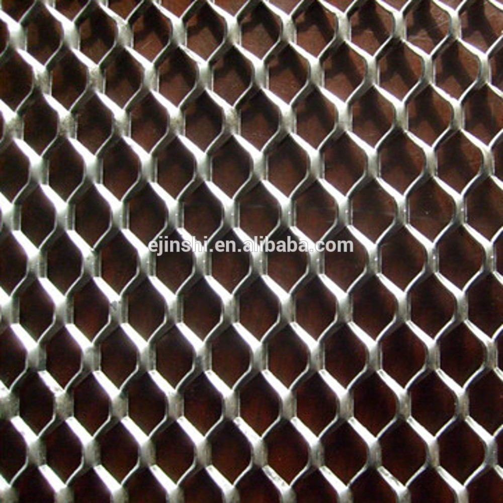 Galvanized Steel plate Diamond hole Expanded Metal mesh sheet