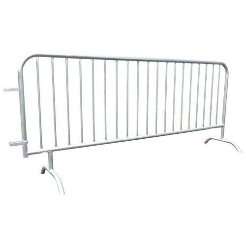 2.5m hot dipped galvanized pedestrian bar barrier crowd control barriers for sales