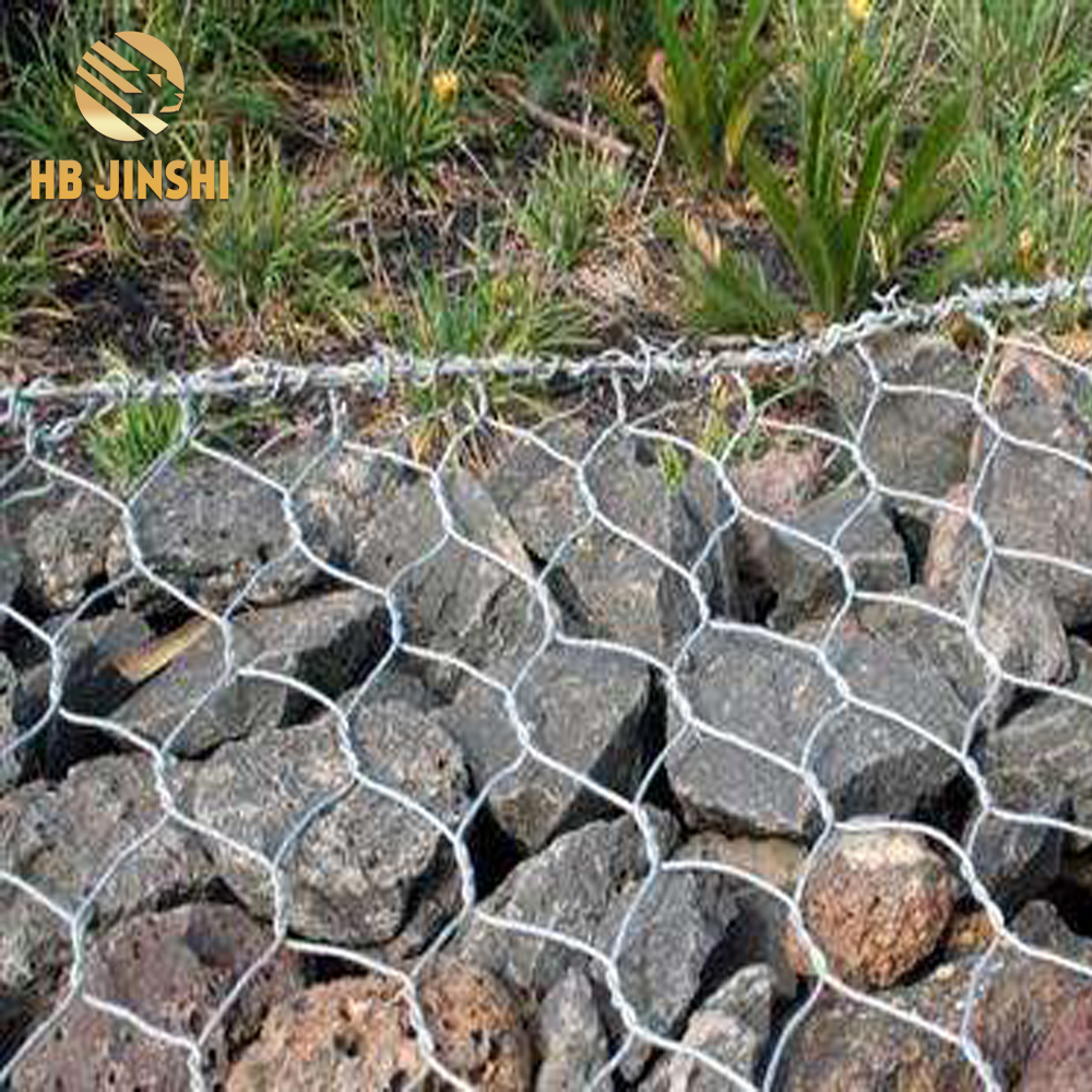 OEM Factory for Gabion Rock Wall - Hexagonal sheet 100*80 opening weaving gabion box – JINSHI