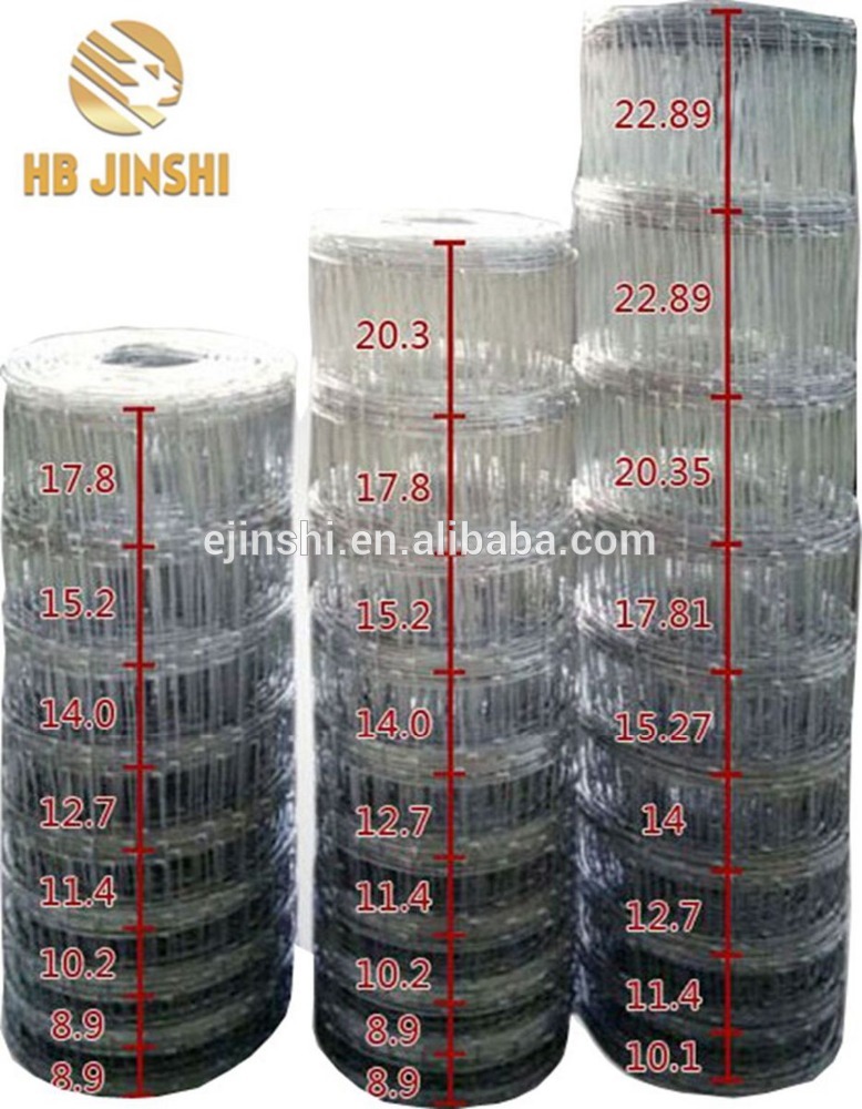 New Delivery for Hanging Wall Grid - Cheap galvanized steel wire mesh field farm fence – JINSHI