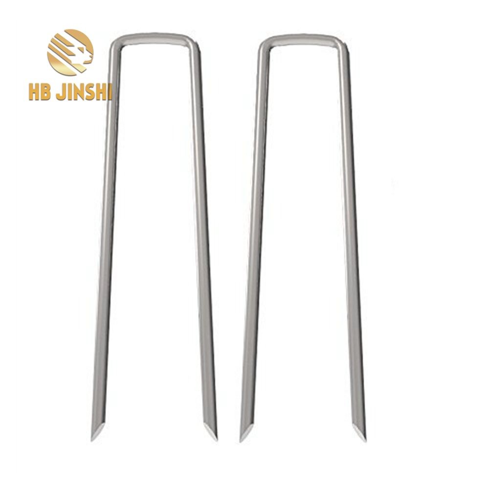 factory Outlets for Metal Garden Gate With Lock - cheap  anti rust Sod staples turf staples  U staples – JINSHI