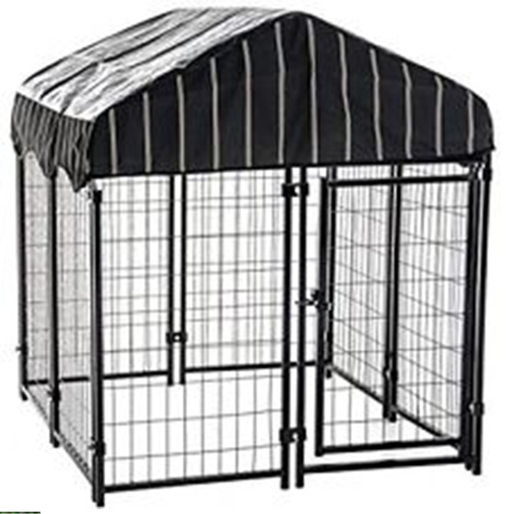 Chinese Professional Metal Dog Kennel - Hot Sale Hot Dipped Galvanized Cheap outdoor dog run kennel – JINSHI