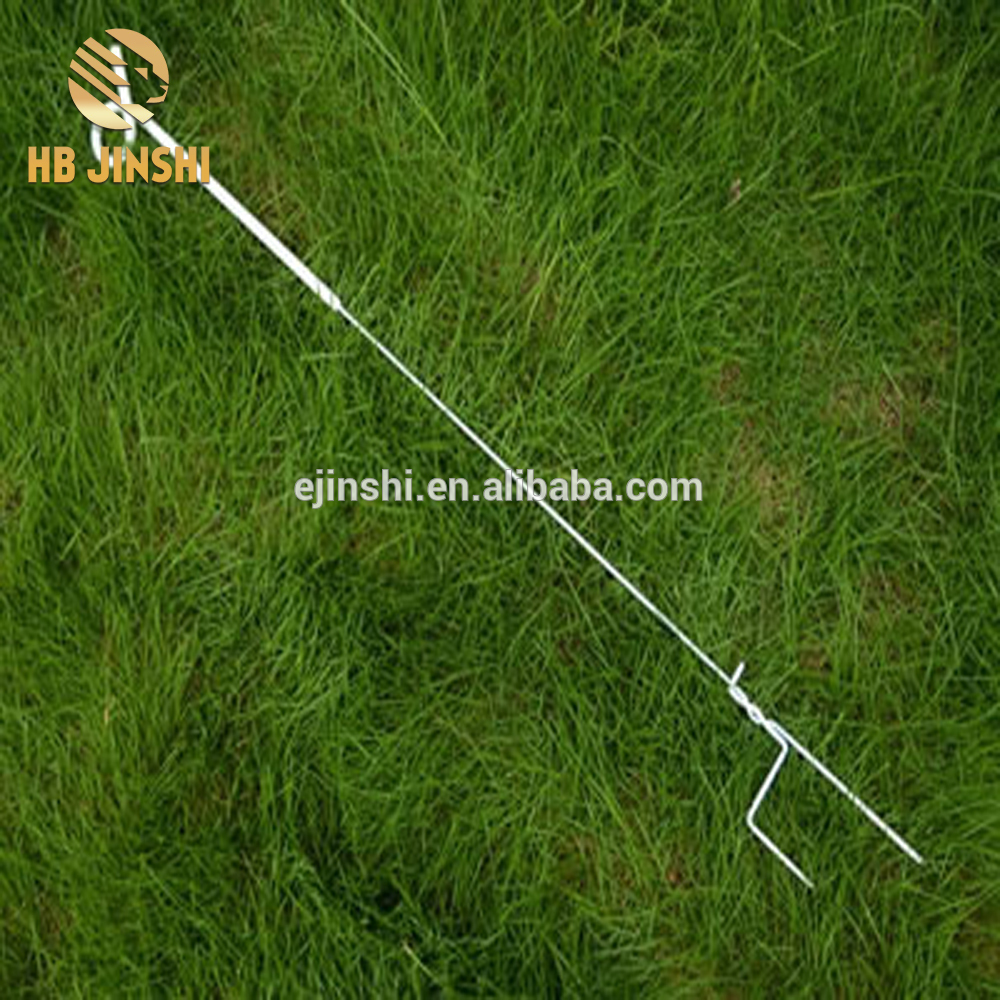 1.1m Temporary Pastures Grazing Zareba Pigtail Tread-in Electric Fence Post