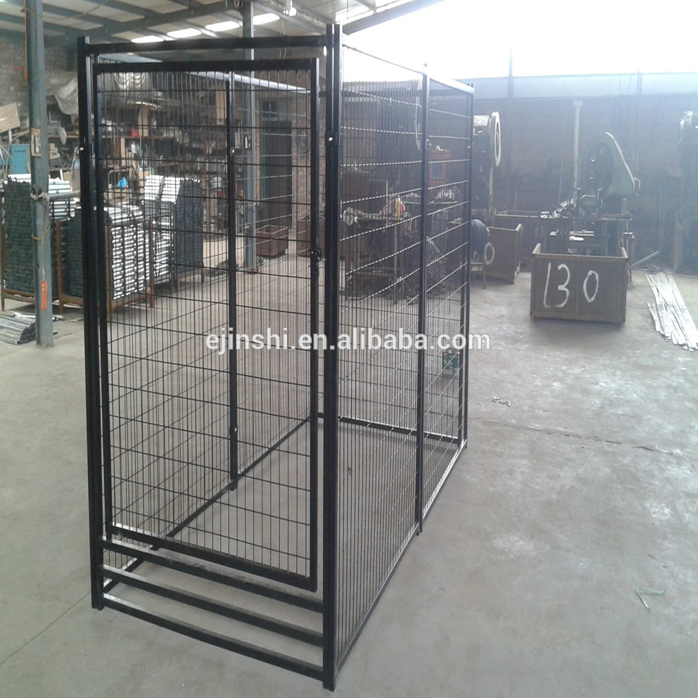 2020 Good Quality Outside Dog Kennels - outdoor powder coated welded dog kennel – JINSHI