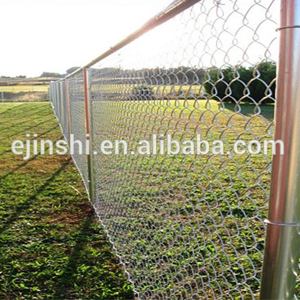 Galvanized fencing cheap yard fencing used chain link fence for sale